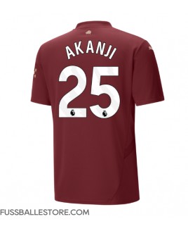 Günstige Manchester City Manuel Akanji #25 3rd trikot 2024-25 Kurzarm